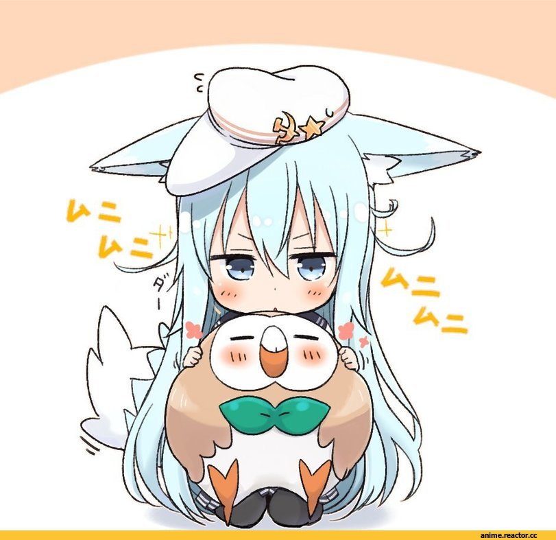 Nonono (Mino), Verniy, Kantai Collection, Kitsune, Animal Ears, Anime