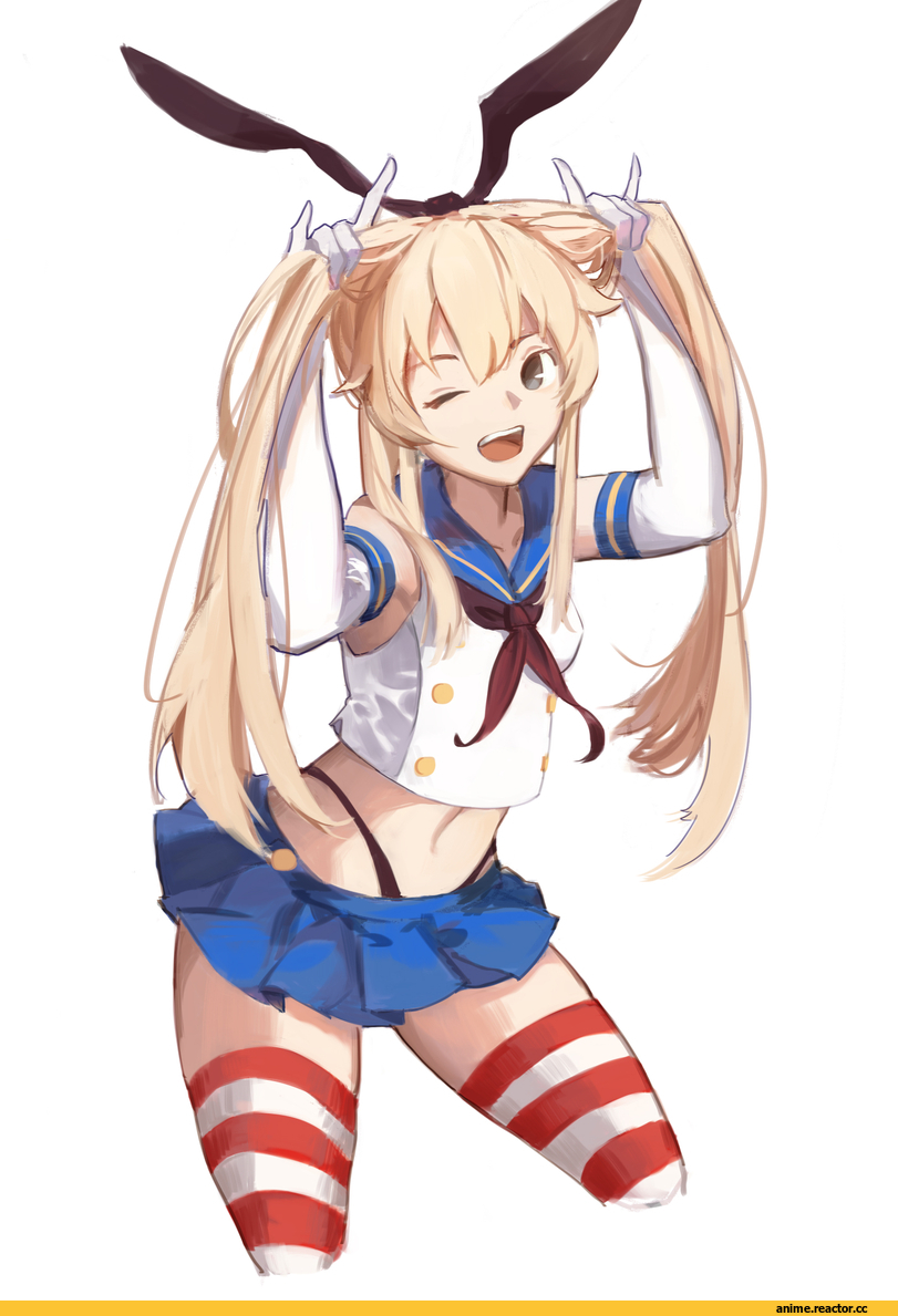 Kantai Collection, Shimakaze, MTO, Anime