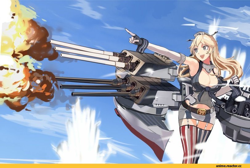 Iowa (Kantai Collection), Kantai Collection, zukanosuke, Anime