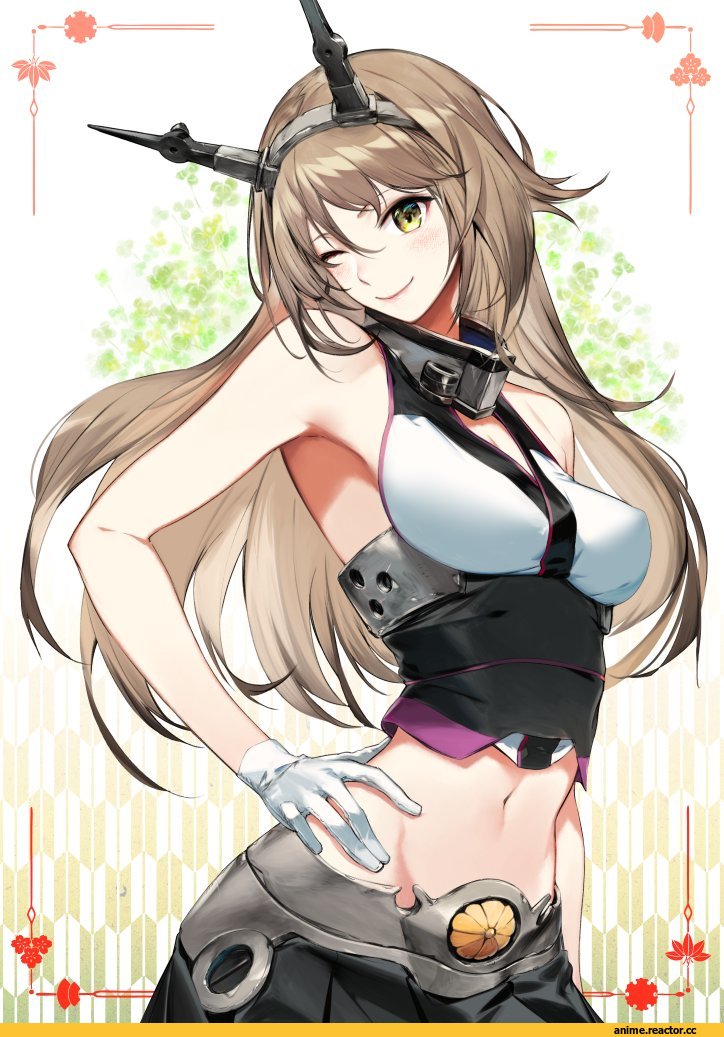 weasel (close-to-the-edge), Light Cruiser Oni, Kantai Collection, Anime
