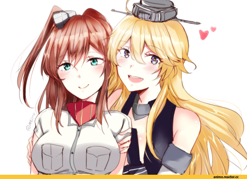 Iowa (Kantai Collection), Kantai Collection, Saratoga (Kantai Collection), matsuruuu, Anime