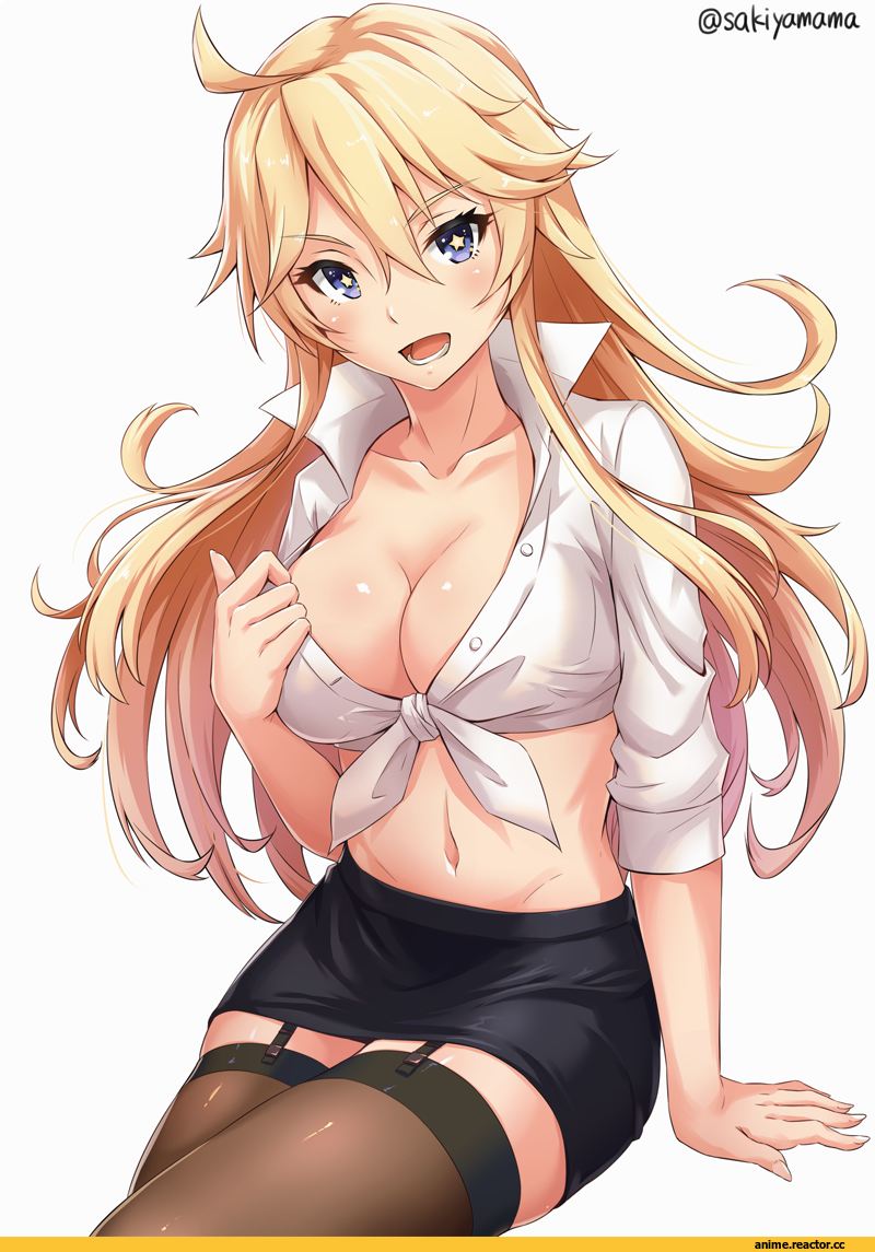 Sakiyamama, Anime Art, Iowa (Kantai Collection), Kantai Collection, Anime