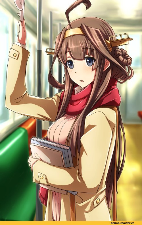 kobamiso (kobalt), Kongou (Kantai Collection), Kantai Collection, Anime
