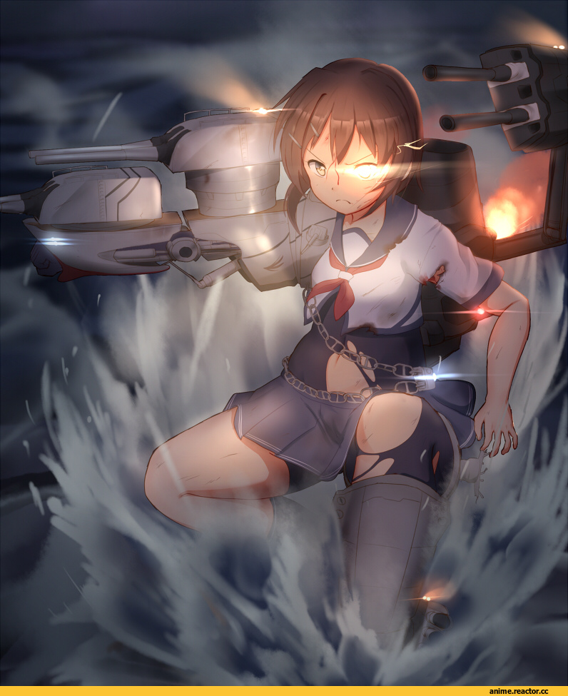 Furutaka, Kantai Collection, maku ro, Anime
