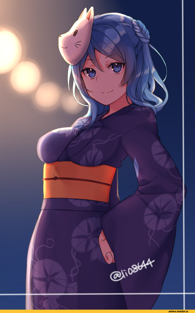 Urakaze, Kantai Collection, lio (rumei2265874644), Anime