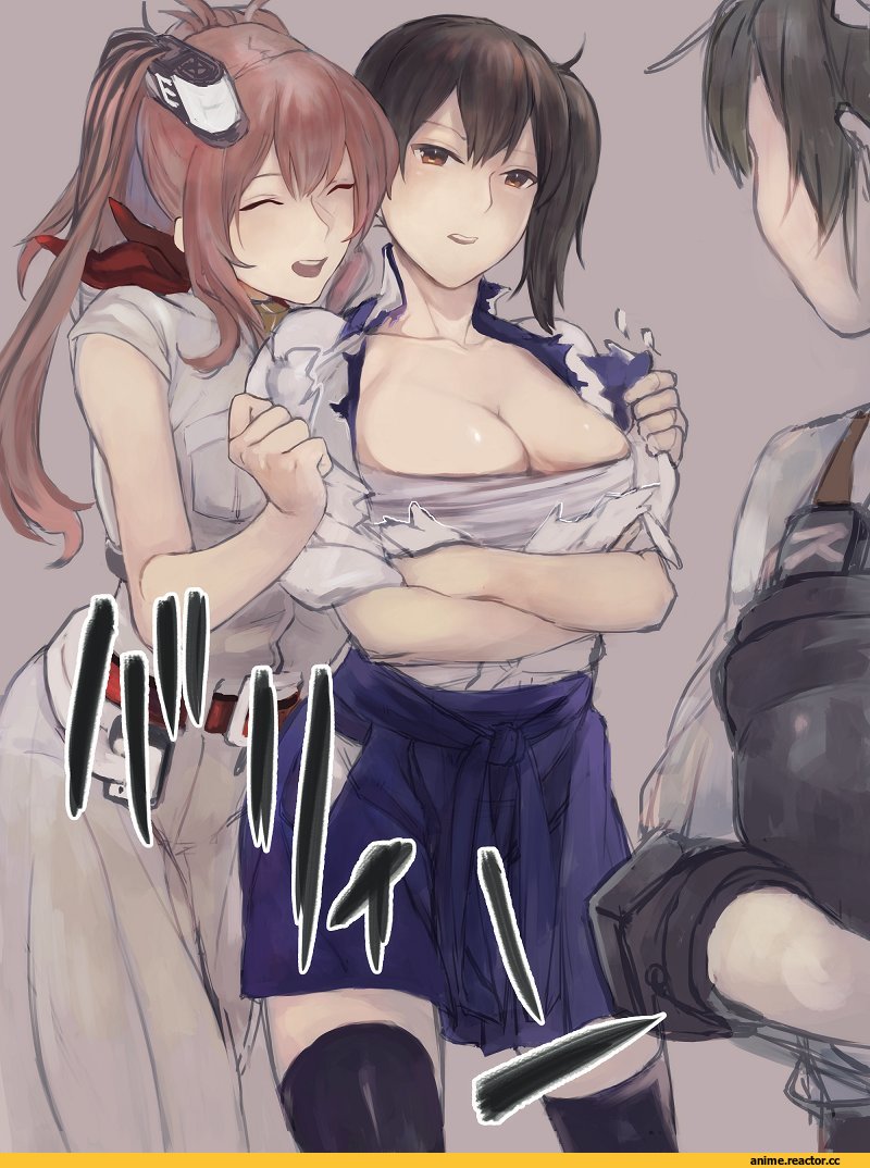 Kaga (Kantai Collection), Kantai Collection, Saratoga (Kantai Collection), Zuikaku, fukazaki (g425hw45), Anime