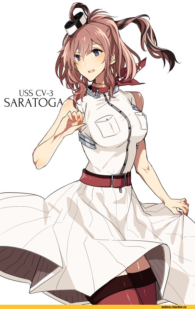 asakawa (outeq), Saratoga (Kantai Collection), Kantai Collection, Anime