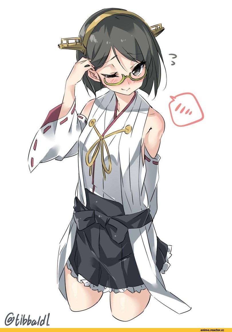 Kantai Collection, Kirishima (Kantai Collection), ebihurya332, Anime Art, Anime