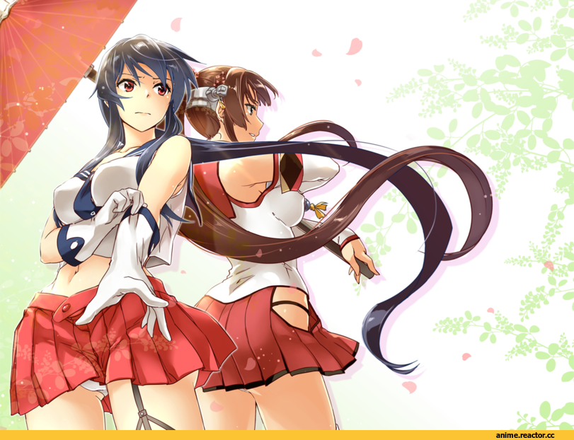 Kantai Collection, yahagi (kantai collection), Yamato (Kantai Collection), abo (hechouchou), Anime Art, Anime Ero Pantsu, Anime Ero, Large Breasts (Anime), Anime