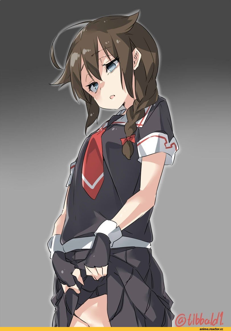 Shigure (Kantai Collection), Kantai Collection, ebihurya332, Anime