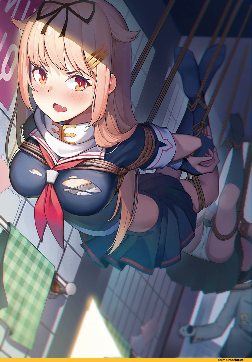 kitakami, Kantai Collection, Ooi (Kantai Collection), Yuudachi, doitsu no kagaku, Anime Ero BDSM, Anime Ero, Anime Ero Pantsu, под катом еще одна, Anime