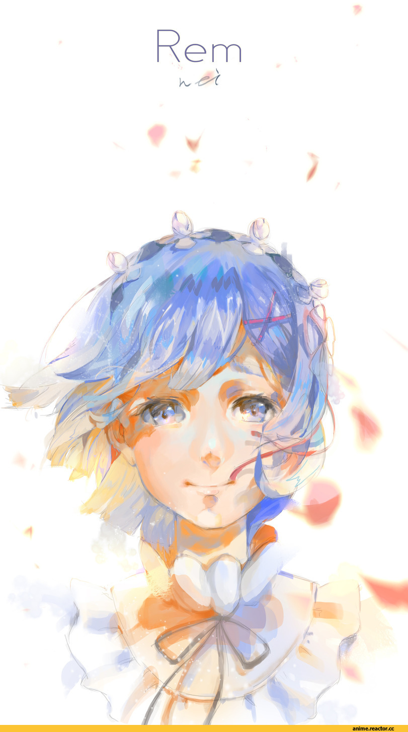 Re Zero Kara Hajimeru Isekai Seikatsu, Rem (re zero), Anime Paint, Anime Art, Anime