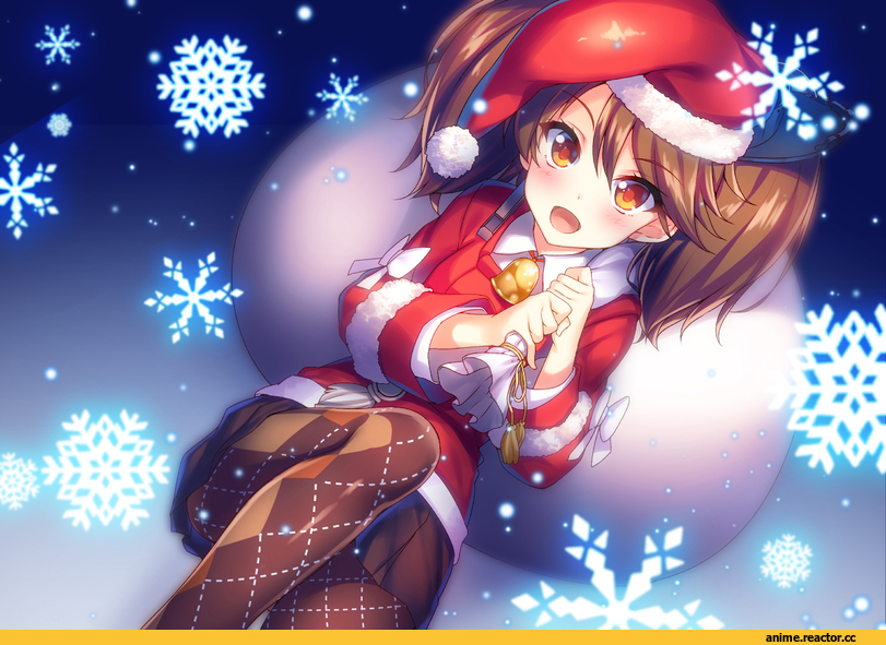 ryuujou (kantai collection), Kantai Collection, raiou, Anime Christmas, Anime