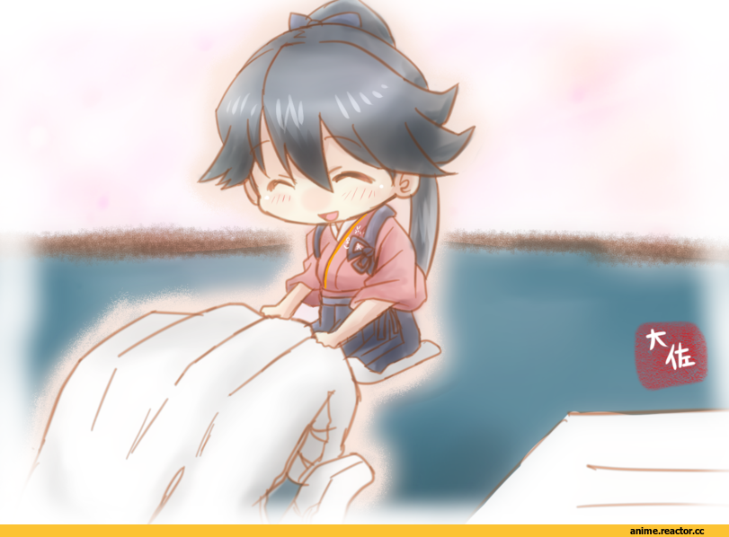 Taisa (kari), Houshou (Kantai Collection), Kantai Collection, chibi, Anime