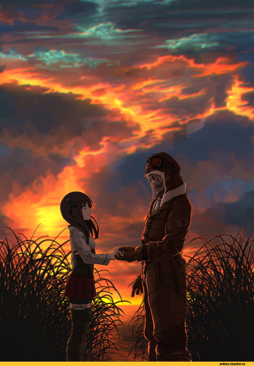 Kantai Collection, Taihou, omine tabiaki, в комментариях еще одна, Anime