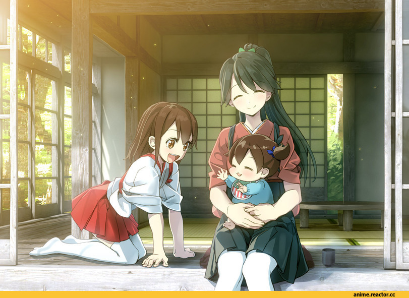 YahaKo, Anime Art, Houshou (Kantai Collection), Kantai Collection, Kaga (Kantai Collection), Akagi (Kantai Collection), Anime