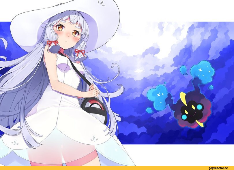 nezumi doshi, Murakumo, Kantai Collection, Cosmog, Lillie (Pokemon), crossover, Pokémon, фэндомы, Anime