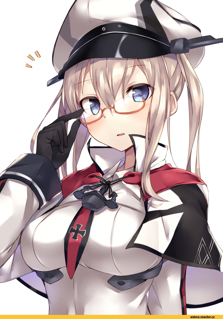 metindone, Graf Zeppelin, Kantai Collection, Megane, Anime