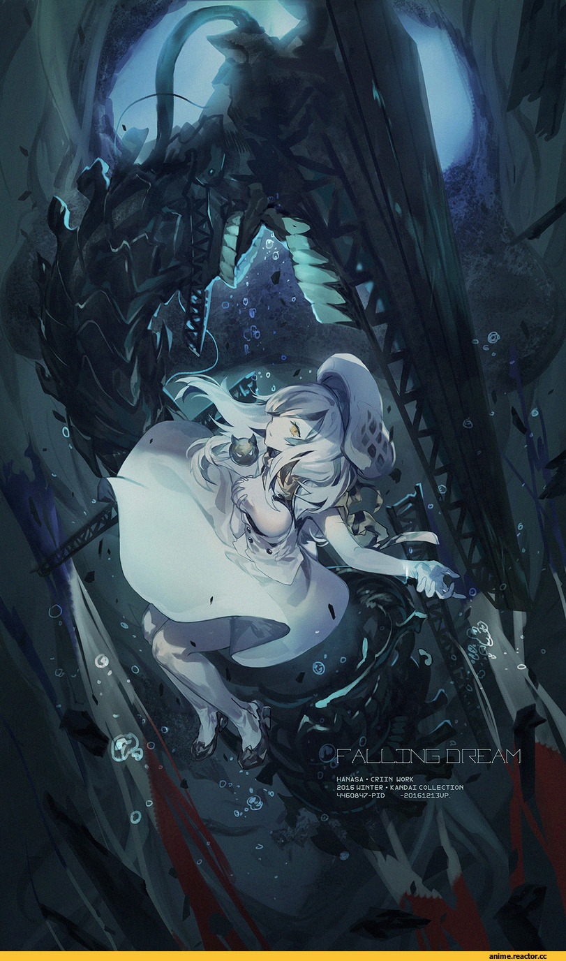 seaplane tender water hime, Kantai Collection, Criin, Anime