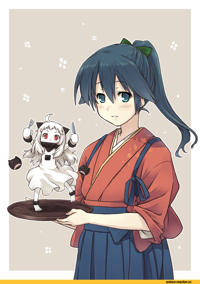 Kantai Collection, Houshou (Kantai Collection), Northern Ocean Hime, kellkero, Anime