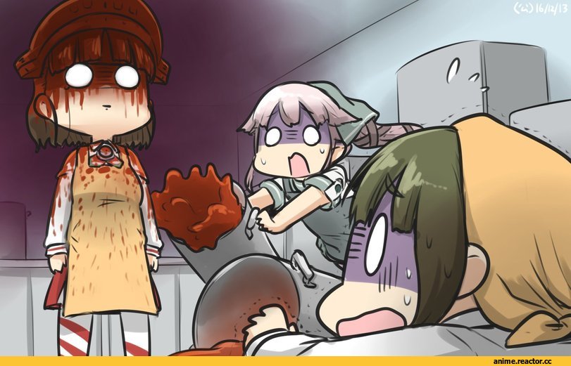 Hamu Koutarou, Takanami (Kantai Collection), Kantai Collection, Yura (Kantai Collection), Roma (Kantai Collection), Anime