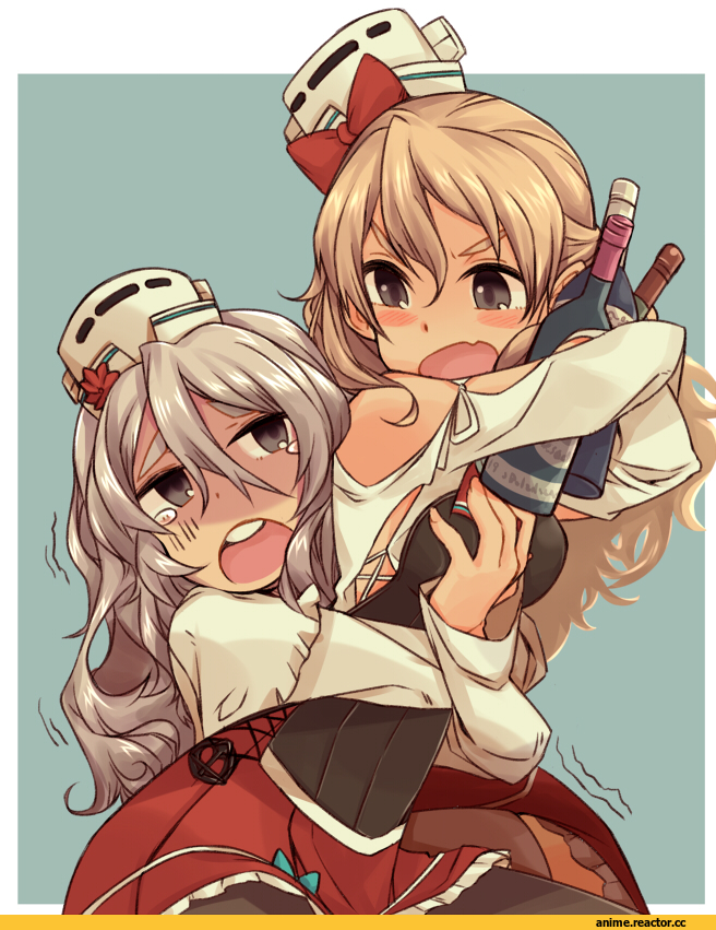 Kantai Collection, Pola (Kantai Collection), Zara (Kantai Collection), suo (sndrta2n), Anime