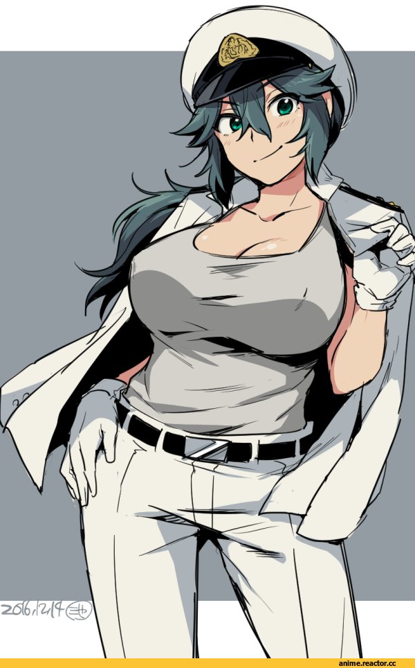 Female Admiral (Kantai Collection), Kantai Collection, ikeshita moyuko, Anime Art, shiomi kaoru, Anime