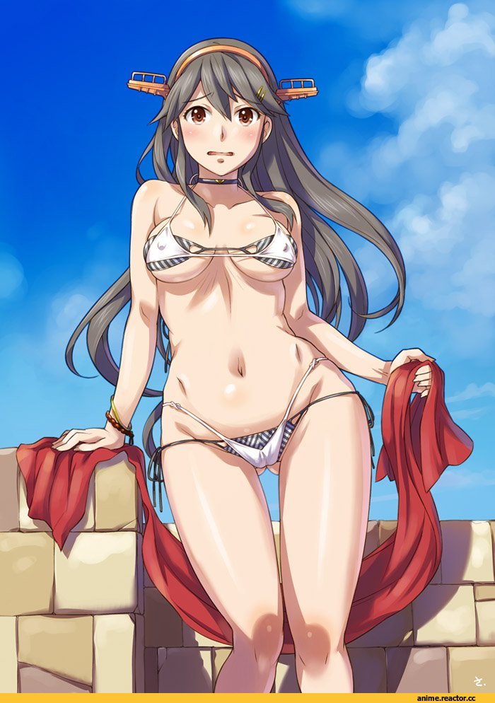 Haruna (Kantai Collection), Kantai Collection, Anime Ero Swim, Anime Ero, same, Anime