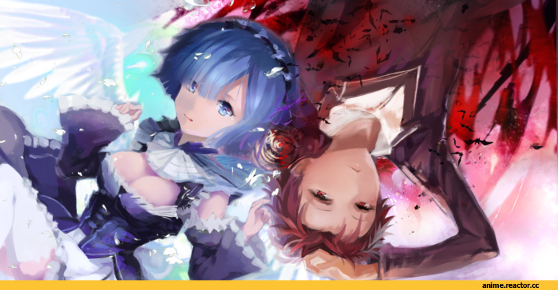 Re Zero Kara Hajimeru Isekai Seikatsu, Rem (re zero), Ram (Re Zero), Anime
