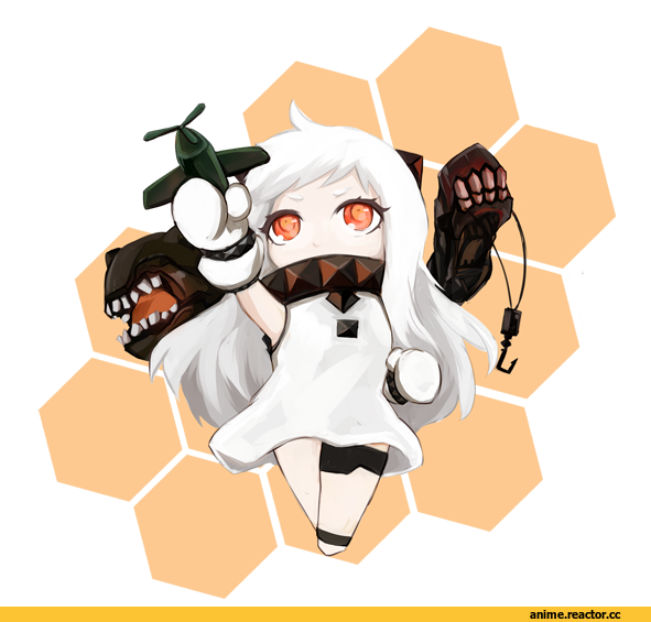 coolnova, Battleship Water Oni, Kantai Collection, Anime