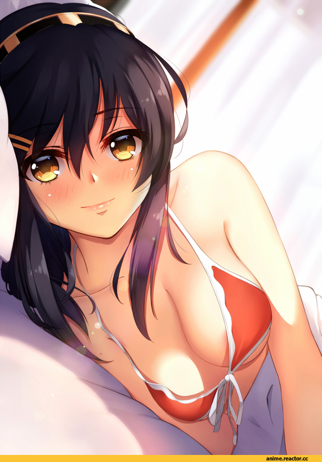 Kantai Collection, Haruna (Kantai Collection), liu guniang, Anime Art, Anime Ero Swim, Anime Ero, Anime