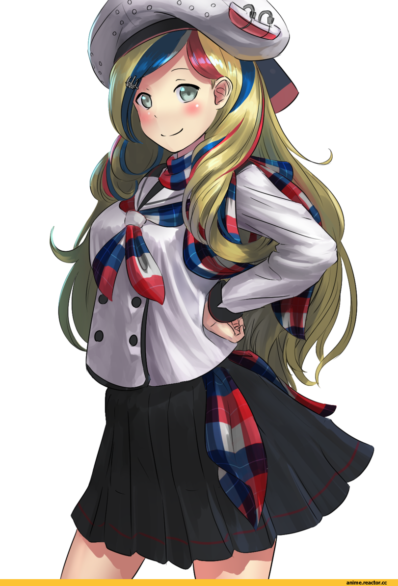 Commandant Teste (Kantai Collection), Kantai Collection, ao iro, Anime