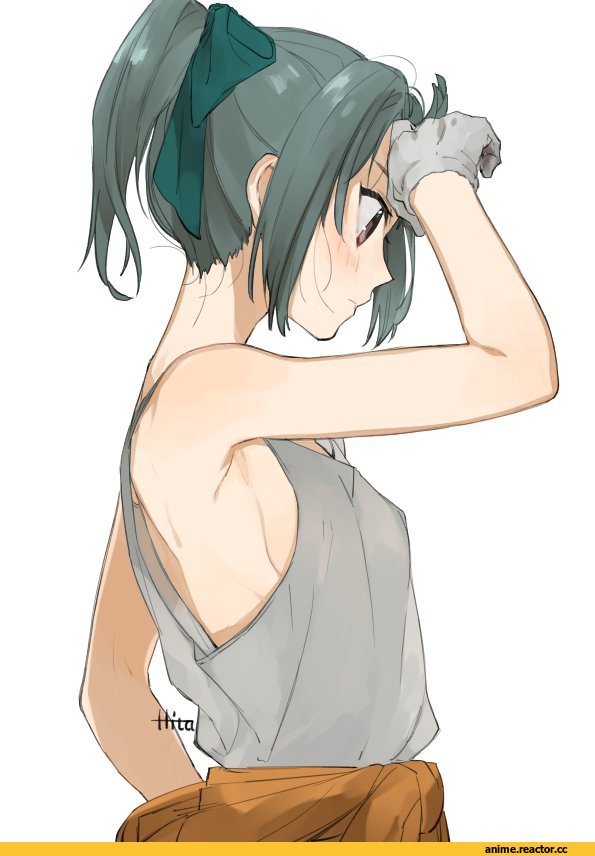 yuubari (kantai collection), Kantai Collection, hita (hitapita), Anime