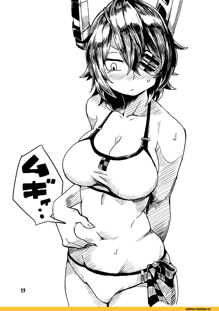 tenryuu (kantai collection), Kantai Collection, mizuno (okn66), Anime Ero Swim, Anime Ero, Monochrome (Anime), Anime