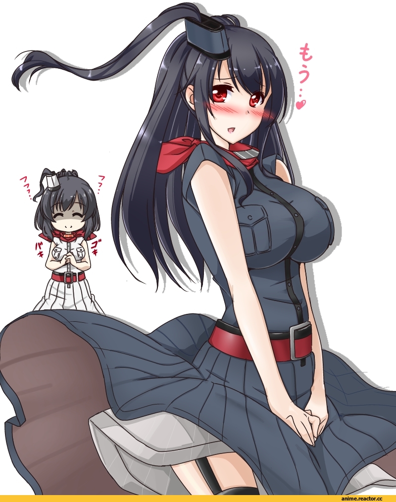 fusou (kantai collection), Kantai Collection, yamashiro (kantai collection), kuon (nokokopopo), Anime