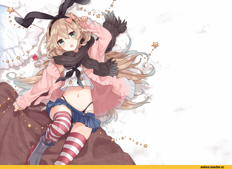 Kantai Collection, Shimakaze, k rough, Anime