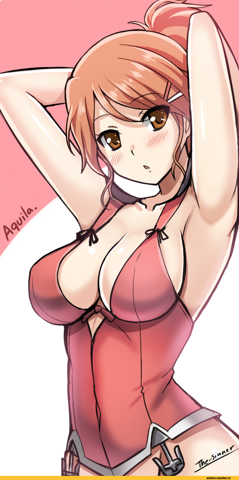Kantai Collection, Aquila (Kantai Collection), the-sinner, Anime