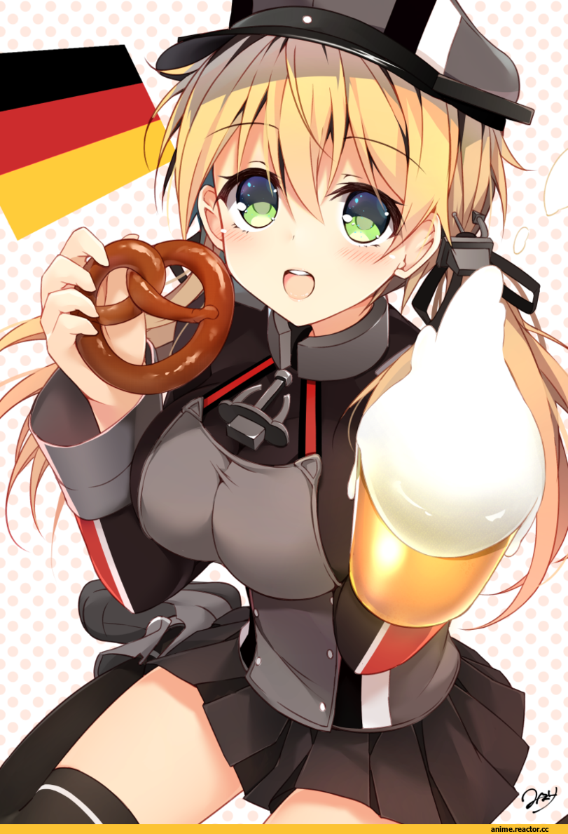 minari (minari37), Prinz Eugen, Kantai Collection, Anime