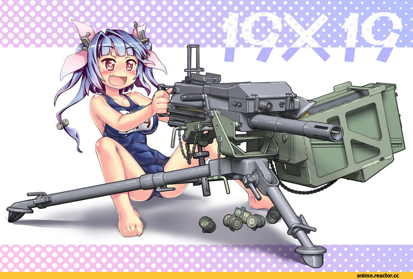 Kantai Collection, I-19, hase yu, Опасные Няшки, Anime Няши, Anime