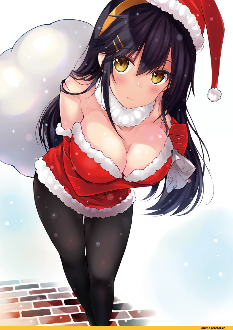 nagiha kuten, Haruna (Kantai Collection), Kantai Collection, Anime Christmas, Anime