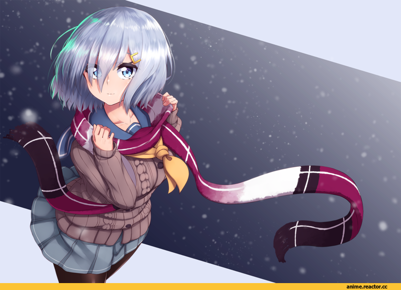 Hamakaze (Kantai Collection), Kantai Collection, mku, Anime