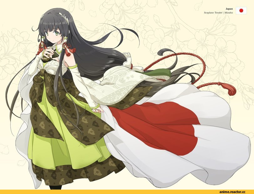 aka ringo, Mizuho (Kantai Collection), Kantai Collection, Commandant Teste (Kantai Collection), Anime