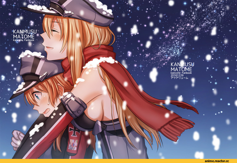mk (artist), Bismarck (Kantai Collection), Kantai Collection, Prinz Eugen, Anime