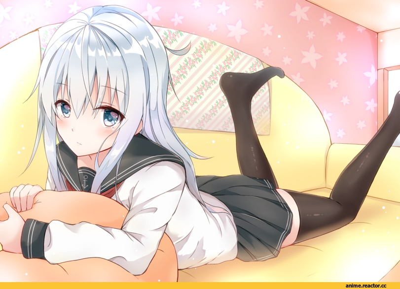 yuzuru (hayuiop123), Hibiki (Kantai Collection), Kantai Collection, Anime