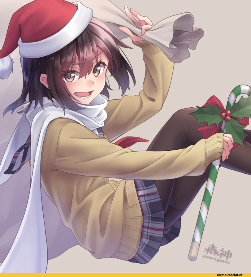 Sendai (Kantai Collection), Kantai Collection, morigami (morigami no yashiro), Anime Christmas, Anime