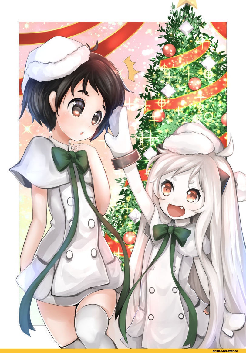 Kantai Collection, Northern Ocean Hime, Maru-yu, hachachi, Anime Christmas, Anime