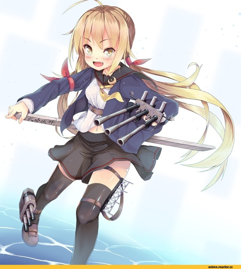 Satsuki (Kantai Collection), Kantai Collection, nyafu (moai lion), Anime