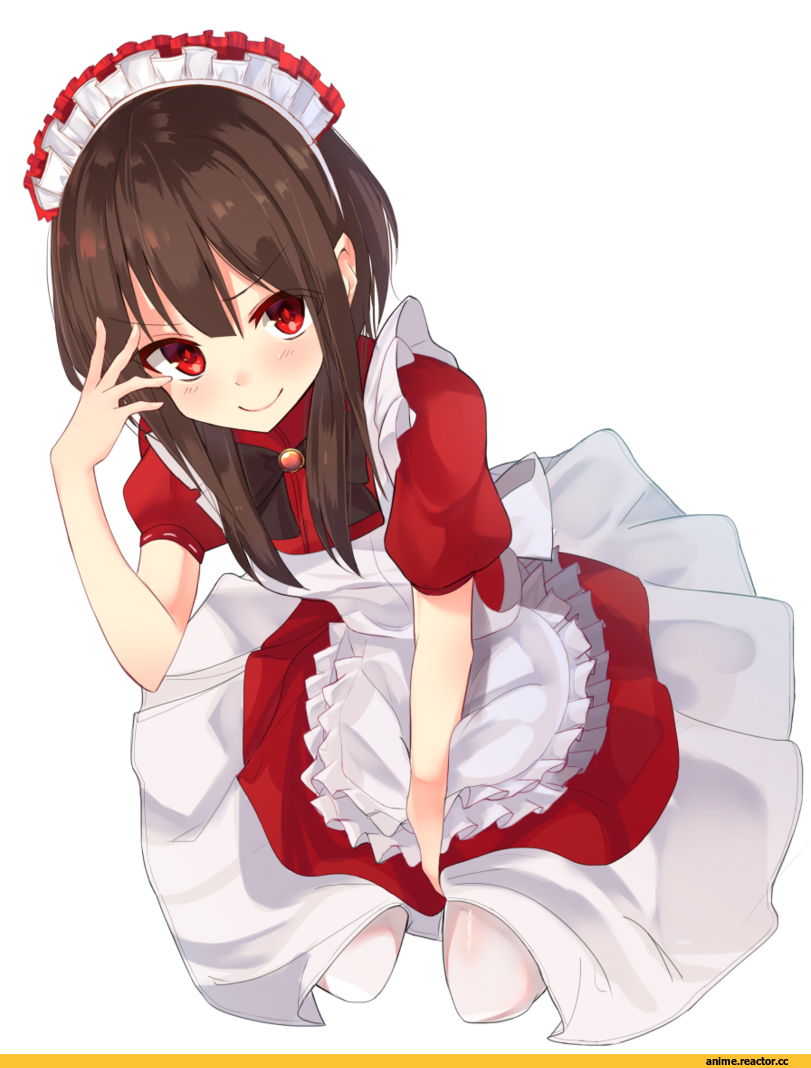 Megumin, KonoSuba, shirousa, Anime Art, Maid, Anime