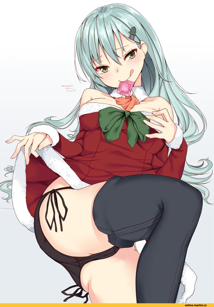 Kantai Collection, Suzuya (Kantai Collection), nebu soku, oshiri, Anime Ero, Adult pantsu, Anime Christmas, Anime