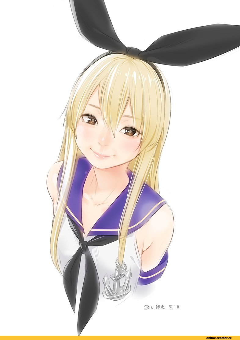Kantai Collection, shimakaze (kantai collection), Ama Mitsuki, Anime Art, Anime